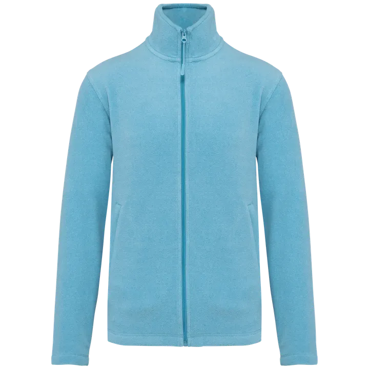 Veste micropolaire zippée homme Cloudy blue heather