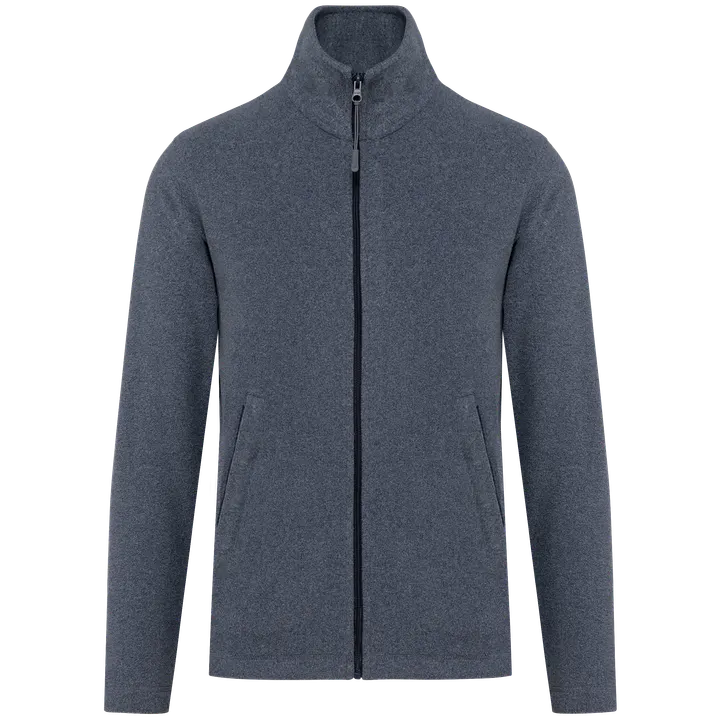 Veste micropolaire zippée homme French Navy Heather