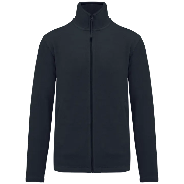 Veste micropolaire zippée homme Navy
