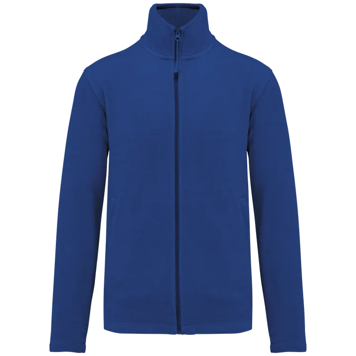 Veste micropolaire zippée homme Royal Blue