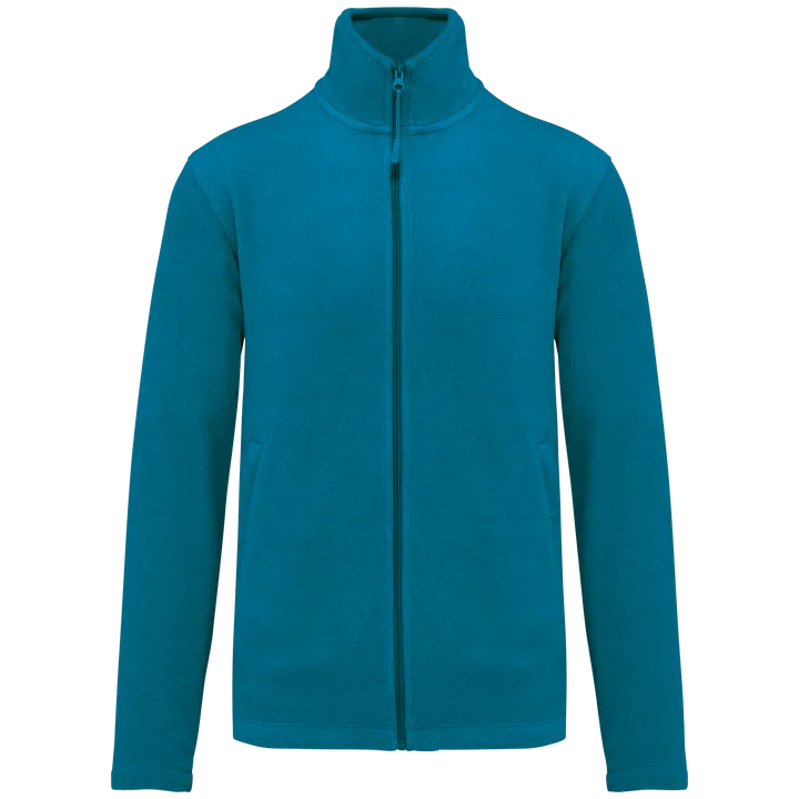 Veste micropolaire zippée homme Tropical Blue