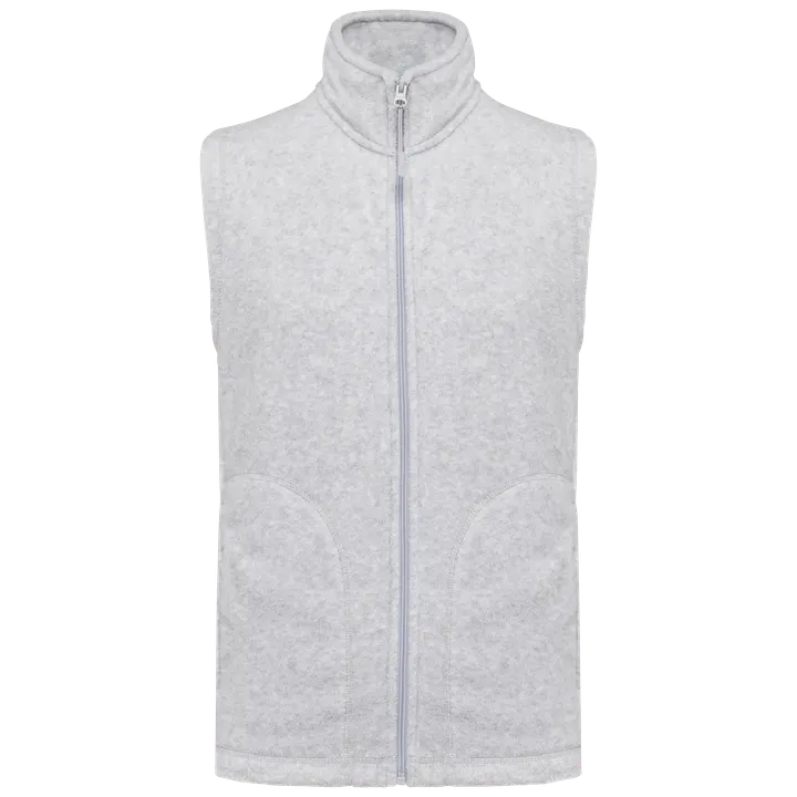 Mikrofleece-Bodywarmer für Herren Ash Heather