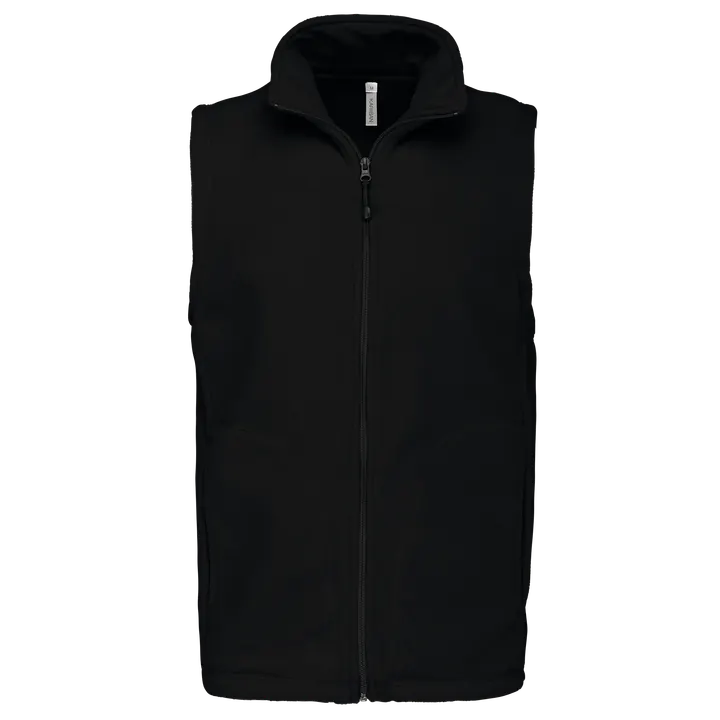 Mikrofleece-Bodywarmer für Herren Black
