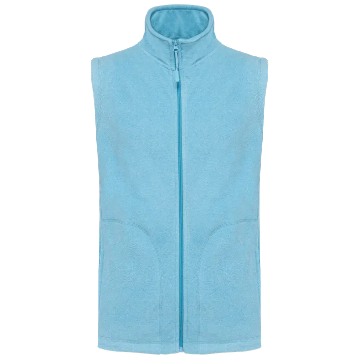 Mikrofleece-Bodywarmer für Herren Cloudy blue heather