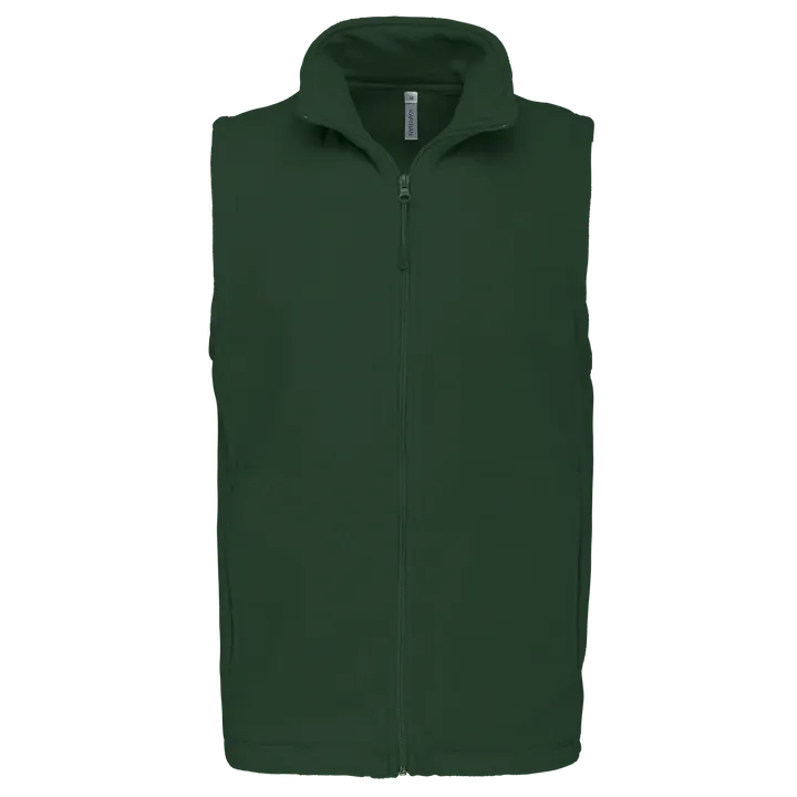 Mikrofleece-Bodywarmer für Herren Forest Green