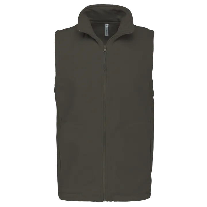Mikrofleece-Bodywarmer für Herren Green Olive