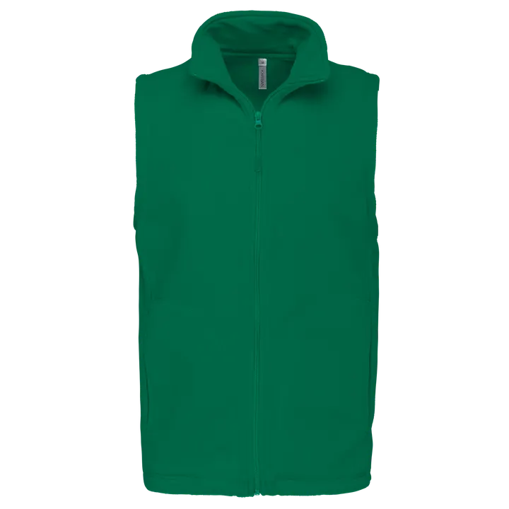 Mikrofleece-Bodywarmer für Herren Kelly Green