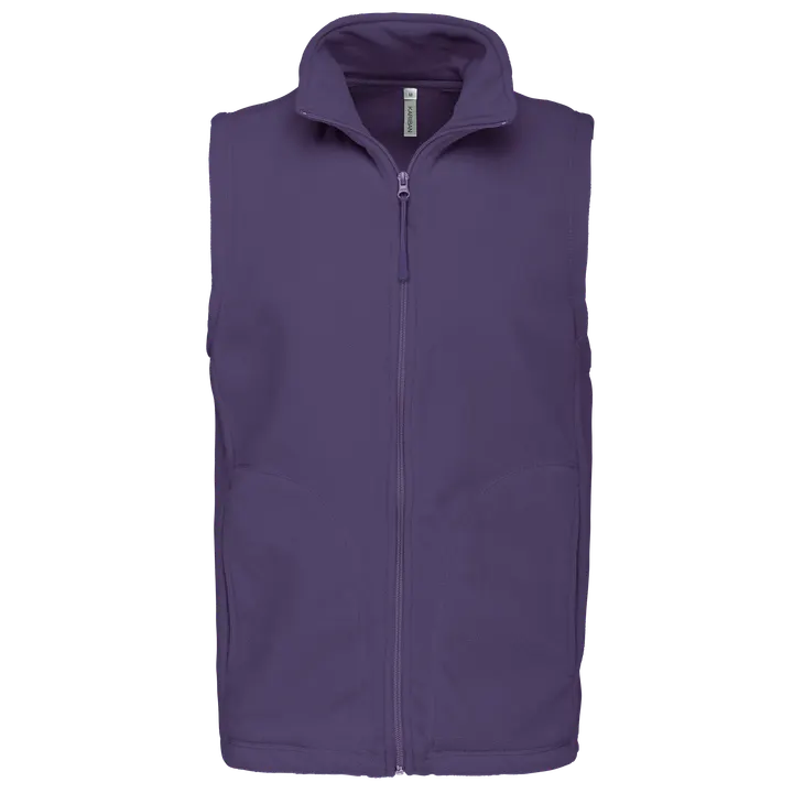 Mikrofleece-Bodywarmer für Herren Purple