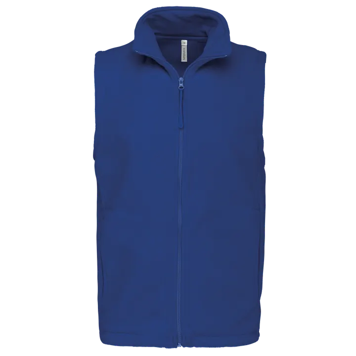 Mikrofleece-Bodywarmer für Herren Royal Blue