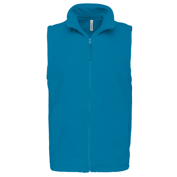 Mikrofleece-Bodywarmer für Herren Tropical Blue