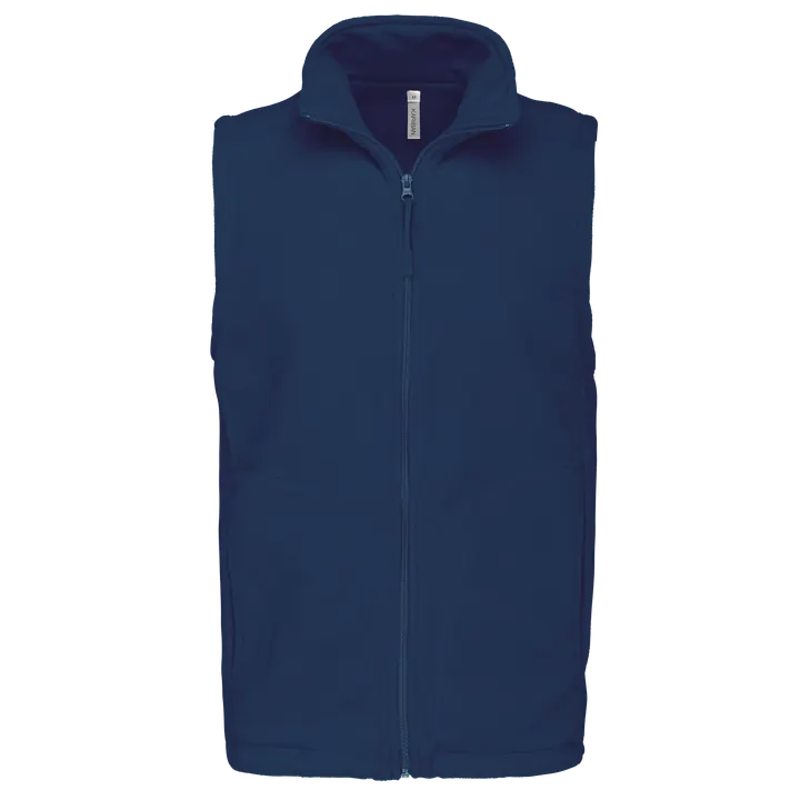 Mikrofleece-Bodywarmer für Herren True Indigo
