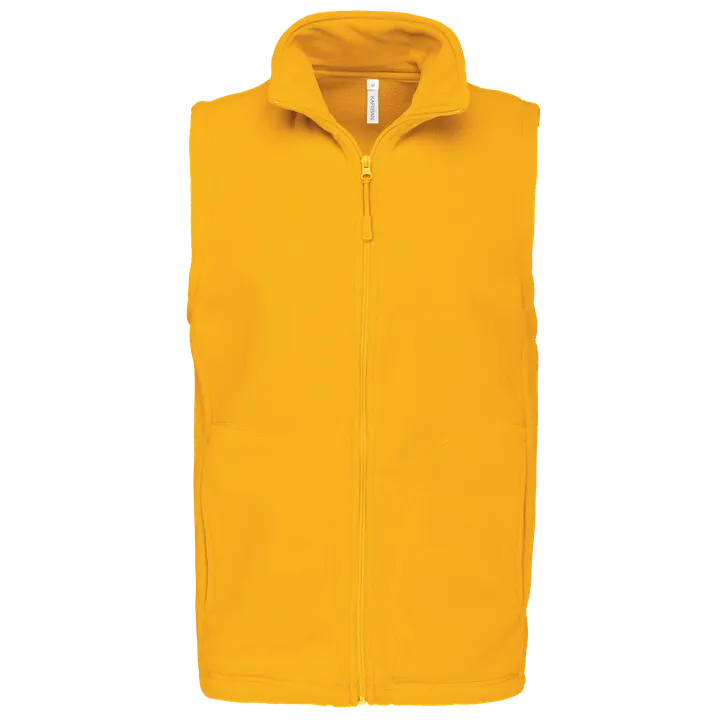 Mikrofleece-Bodywarmer für Herren Yellow