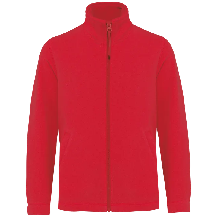 Mikrofleece-Jacke mit Reißverschluss für Kinder Red