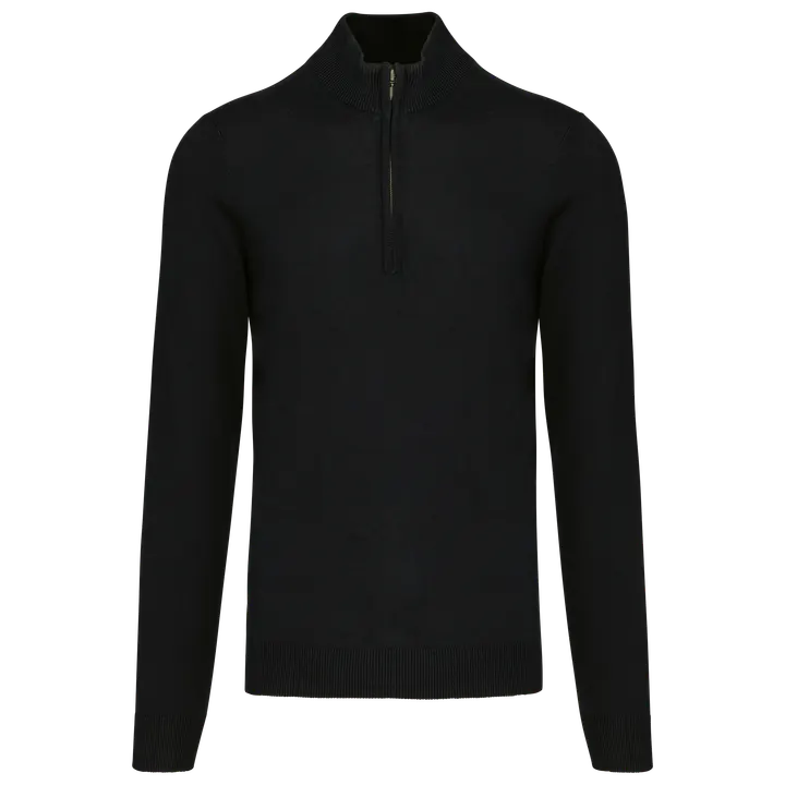 Pull 1/4 zip homme Black