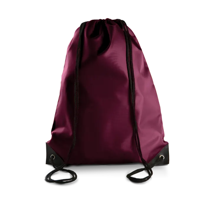 Sac à dos avec cordelettes Burgundy