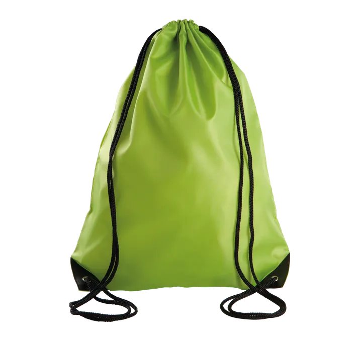 Sac à dos avec cordelettes Burnt Lime