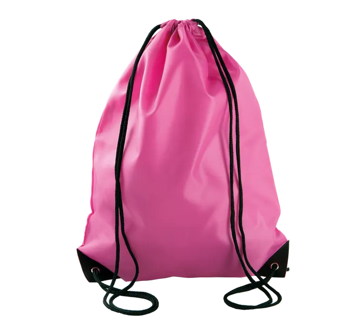 Sac à dos avec cordelettes Fluorescent Fuchsia