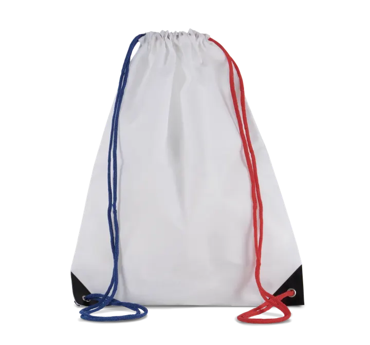Sac à dos avec cordelettes Reflex blue/White/French red