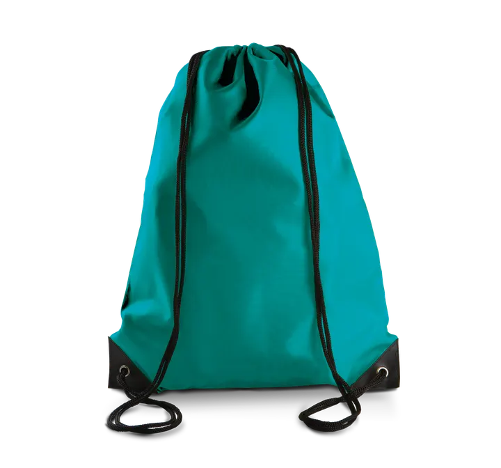 Sac à dos avec cordelettes Turquoise