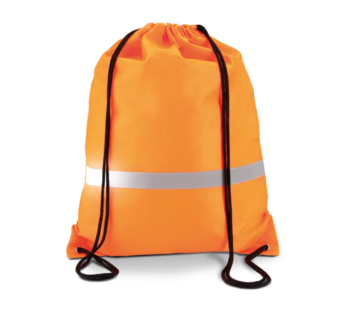 Reflektierender Rucksack-Beutel Fluorescent Orange