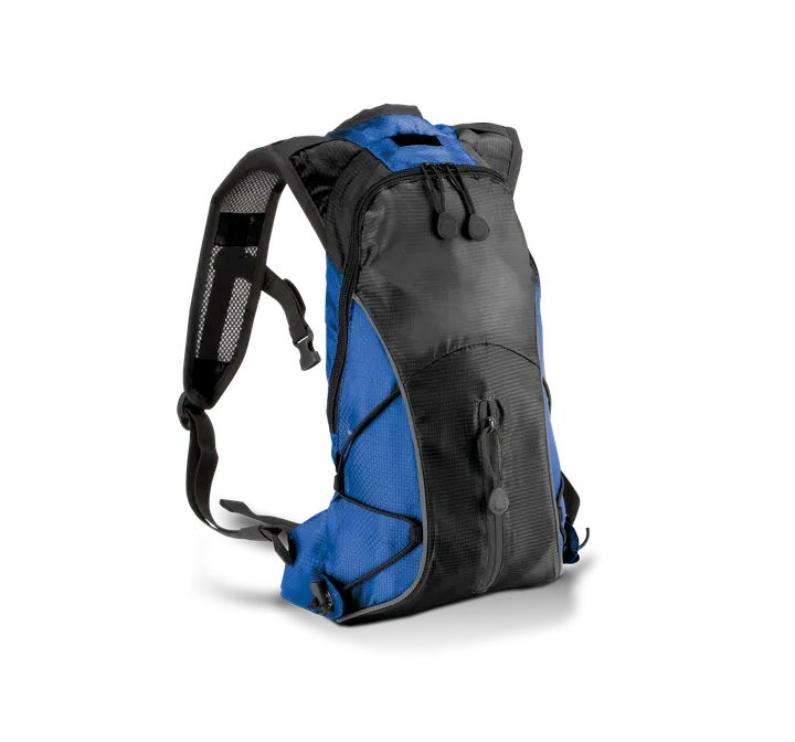 Sac à dos porte-boisson Black / Royal Blue