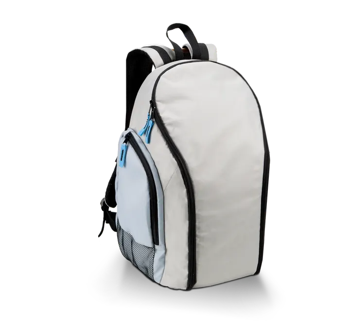 Sac à dos isotherme Light Grey / Sky Blue