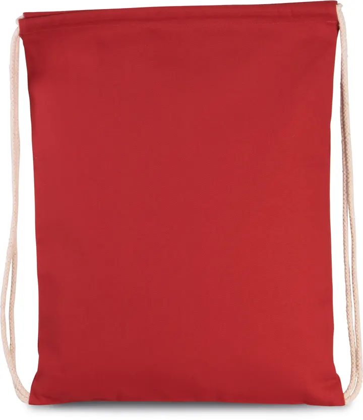 Sac à dos avec cordon épais Cherry Red