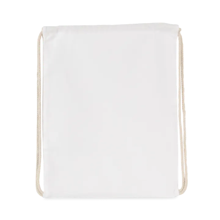 Sac à dos avec cordon épais White