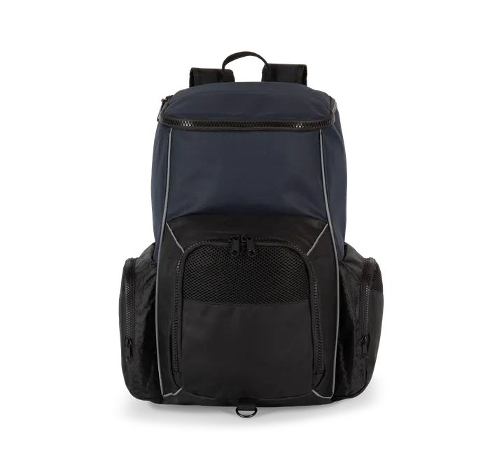 Sac à dos de sport recyclé avec porte-objets Navy / Black