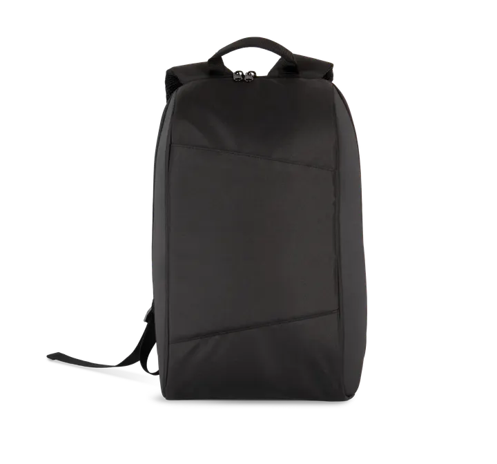 Sac à dos de travail porte-ordinateur recyclé Black