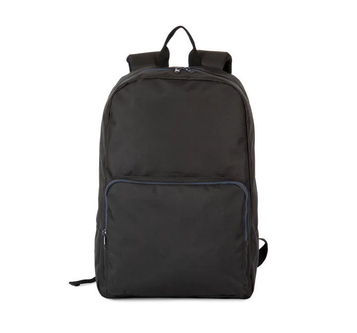 Sac à dos avec fermetures éclair contrastée Black / Navy