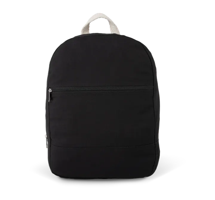 Sac à dos essentiel en coton Black
