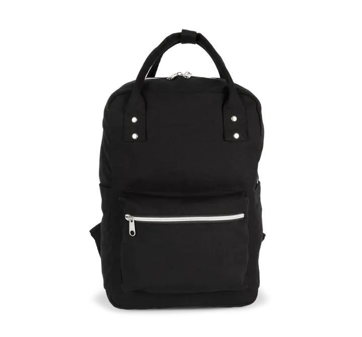 Sac à dos style urbain avec poignées Black