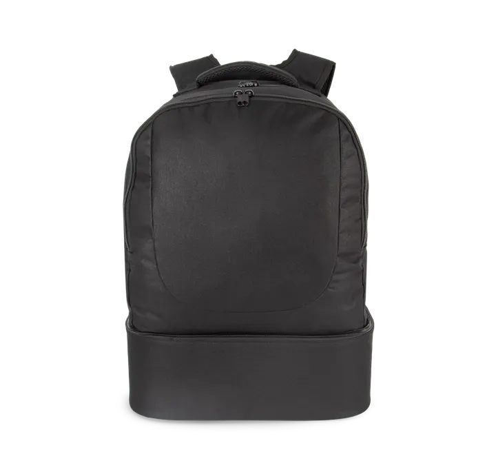 Sac à dos sports d'équipe à fond rigide Black
