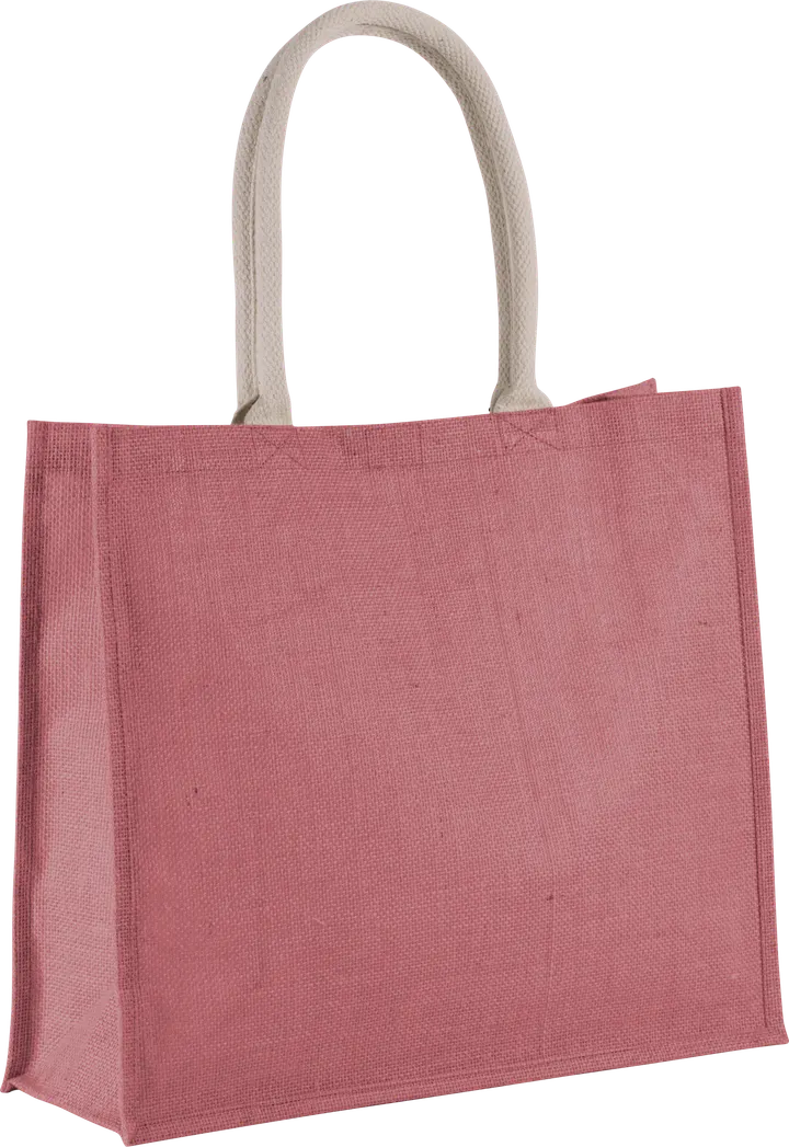 Sac de plage en jute Light Marsala