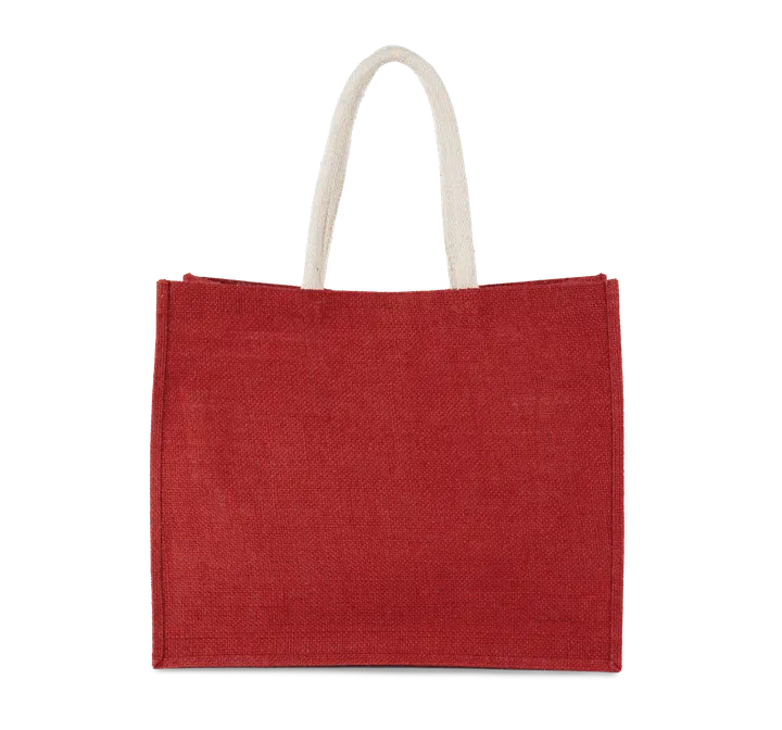 Sac de plage en jute Red Clay