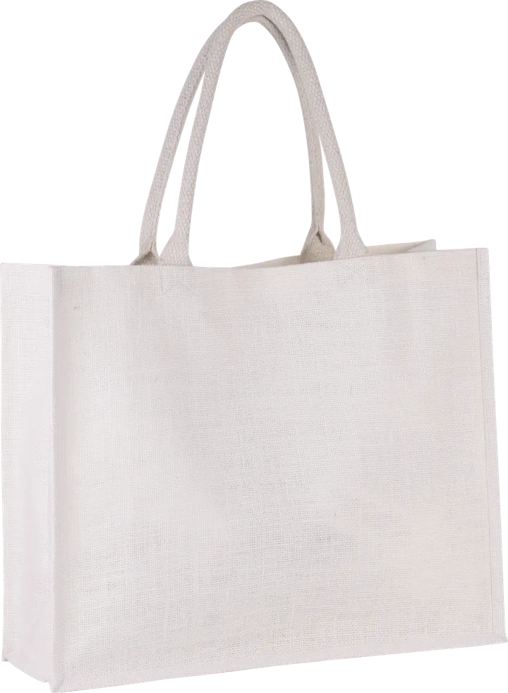 Sac de plage en jute White