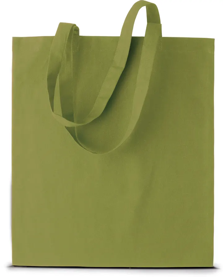 Sac shopping avec longues anses Burnt Lime