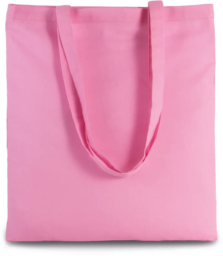 Sac shopping avec longues anses Dark Pink