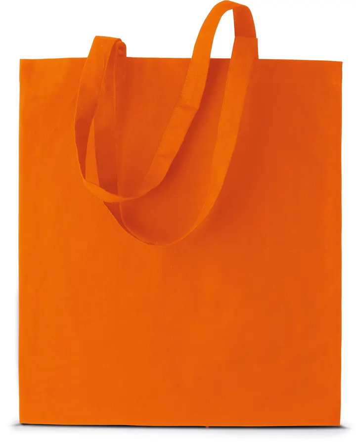 Sac shopping avec longues anses Orange