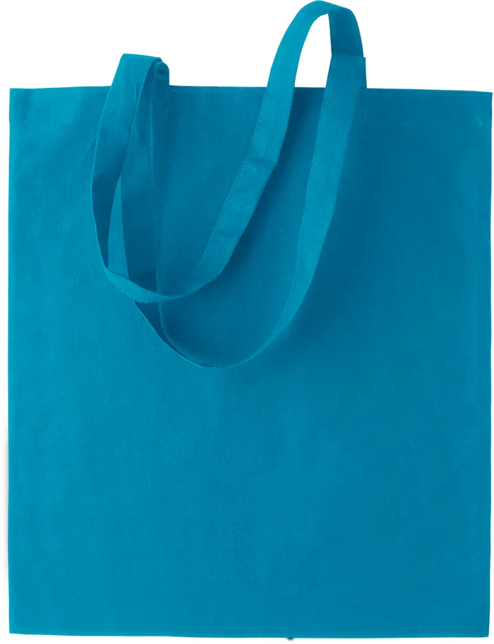 Sac shopping avec longues anses Turquoise