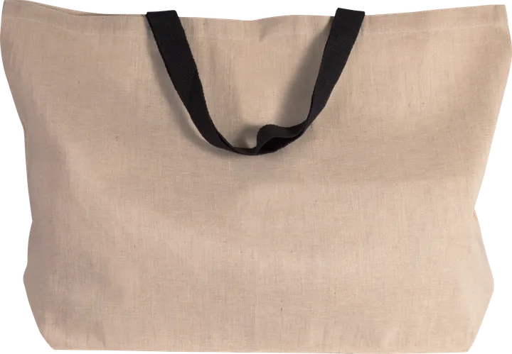 Grand sac fourre-tout en juco Natural