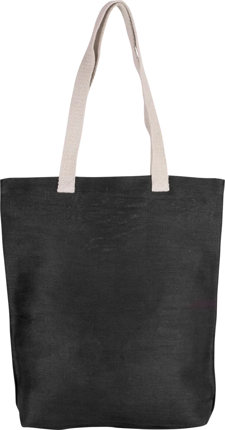 Sac shopping en juco Black