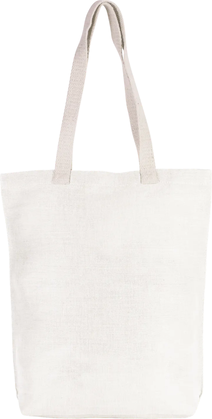 Sac shopping en juco Vanilla White