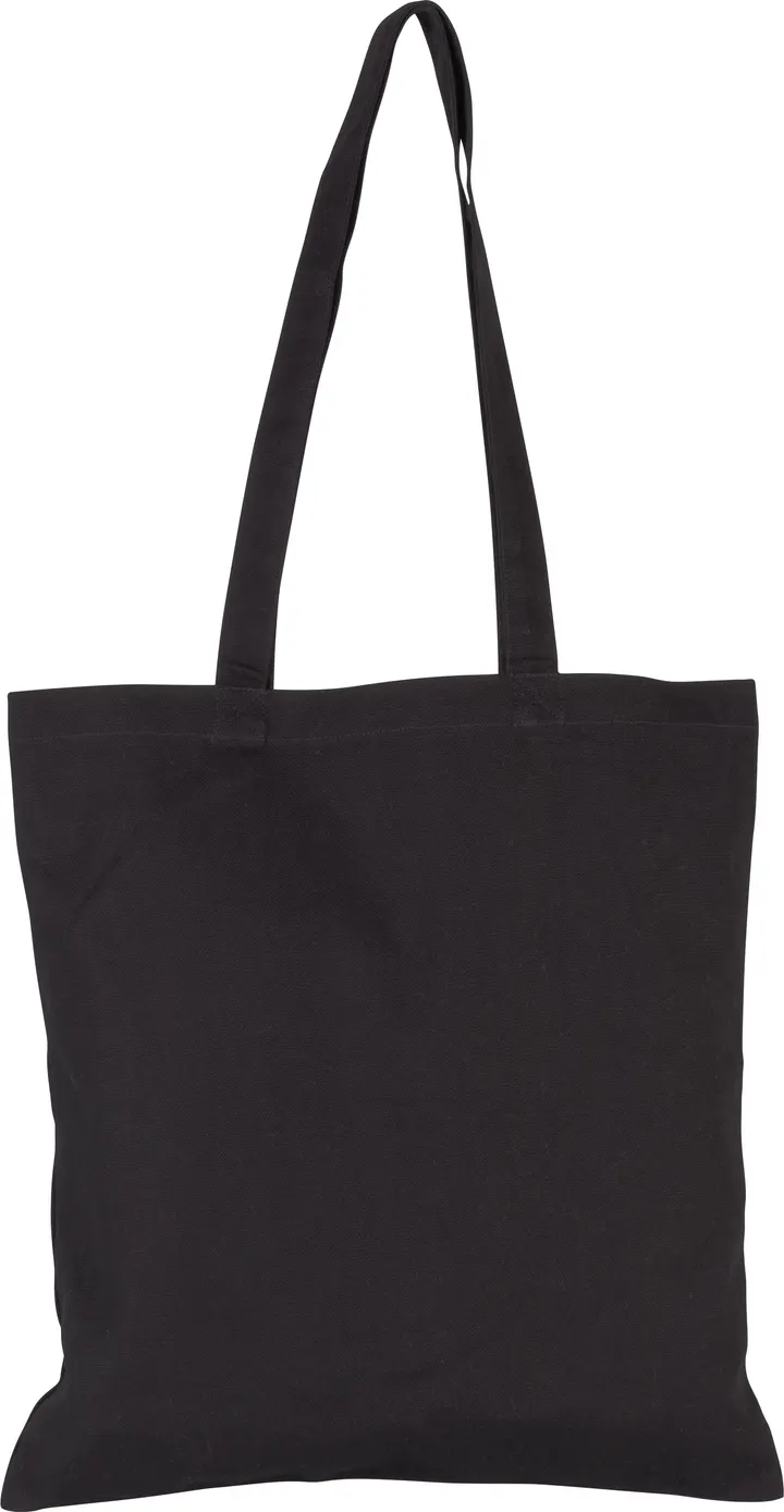 Shoppingtasche aus Baumwollcanvas Black