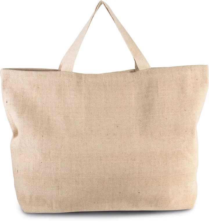 Grand sac de shopping fourre-tout esprit rustique Rustic Natural