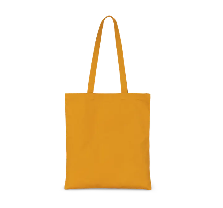 Klassische Shoppingtasche aus Bio-Baumwolle. Curcuma