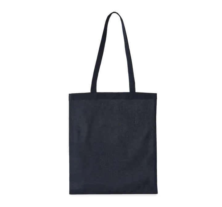 Sac shopping en coton biologique Navy Blue