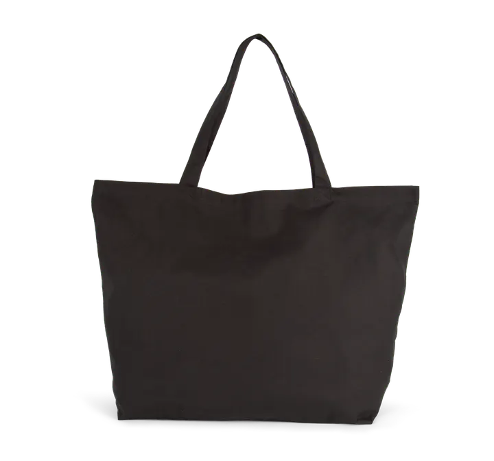 XXL-Shoppingtasche aus Baumwolle Black