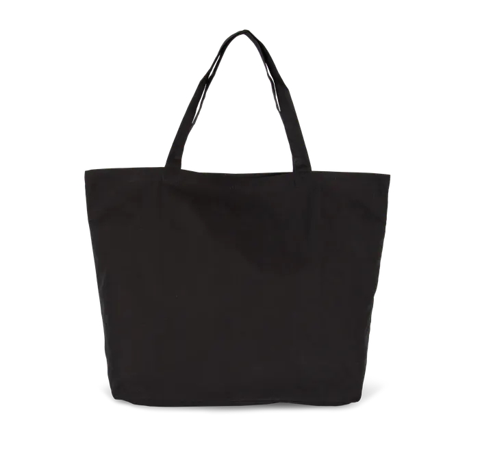 XXL-Shoppingtasche aus Baumwolle Black